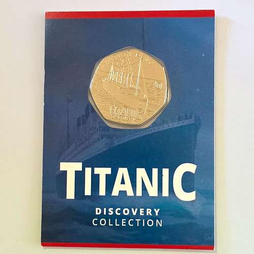 Guernsey 2025 50p titanic - guernsey, "titanic