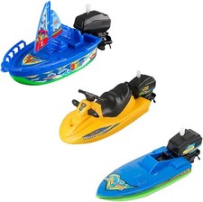 Wind-up Boat Bathtub Toy Set