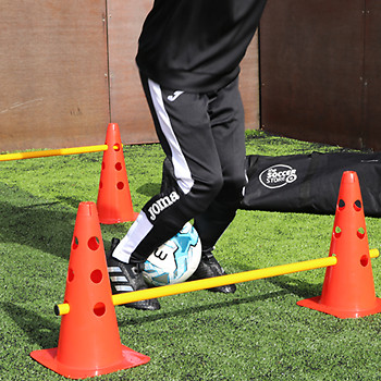 Agility training cone hurdles - agility,
