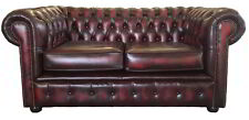 Oxblood Red Chesterfield