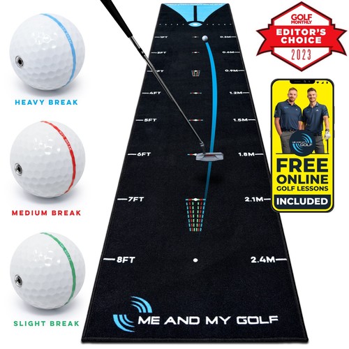And golf putting mats - and,