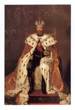 mm465 - Czar Alexander III Romanov in Coronation robes 1883 - print 6x4