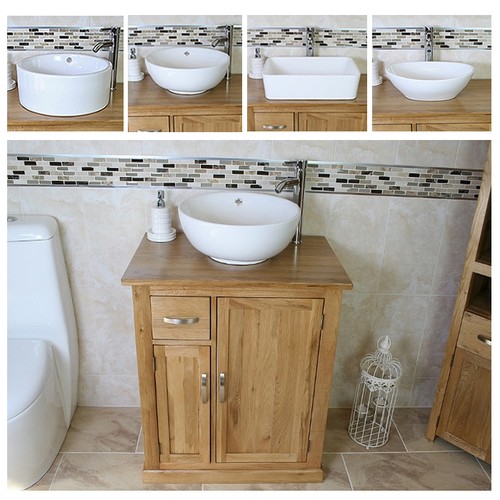 Bathroom vanity unit oak - vanity,