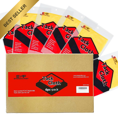 Tack cloth pack for - cloth, 6