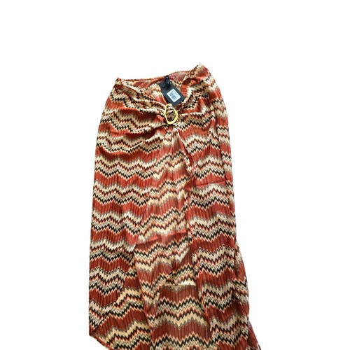 Brown beige black chevron - brown,