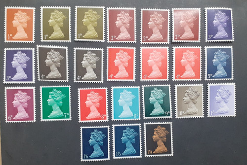 Pre decimal machins set 24 - set,