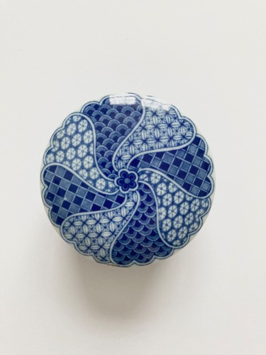 Vintage chinese blue - blue, &