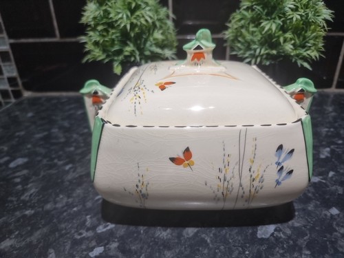 Art deco 1920s biscuit - art, barrel