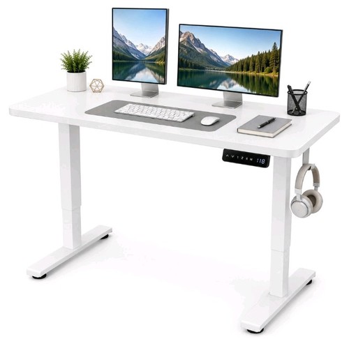 Electric standing desk - standing,