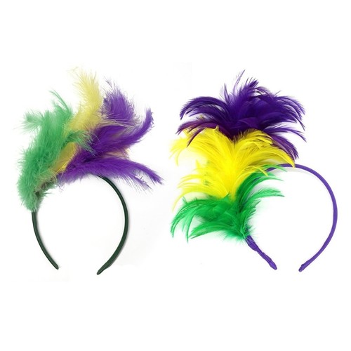 Mardi gras headdress - headdress, women