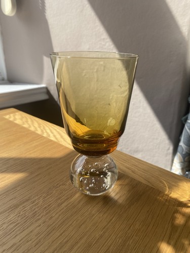 Vintage mid century amber - |, mid-century