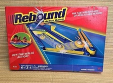 Rebound Action Game (2013, Mattel, Cardinal). Instruction And 2 Pucks Missing. 