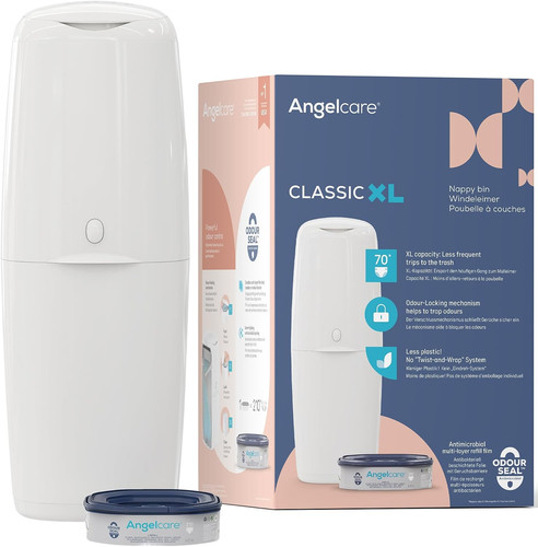 Angelcare classic nappy bin - xl,
