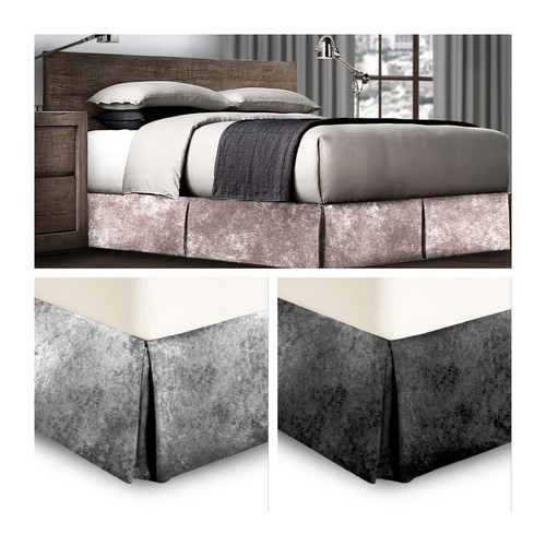 Crushed velvet bed wrap - crushed,