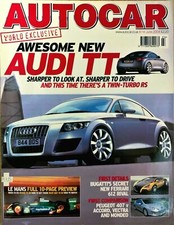 AUTOCAR MAGAZINE 08-JUN-04 - VW Golf GT TDi, Mondeo TDCi, Vectra CDTi, Rover 45