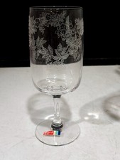 1- FOSTORIA NUPTIAL 7" WINE OR WATER GLASS