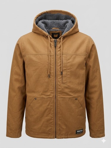 Caterpillar sherpa lined tan