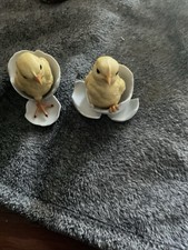 Vintage Porcelain Hatching Egg