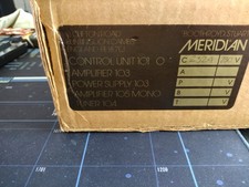 meridian control unit 101 for 105 amps