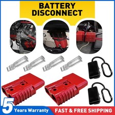 50 / 175Amp For Anderson Plug Cable Terminal Battery Power Connector Grey Red UK