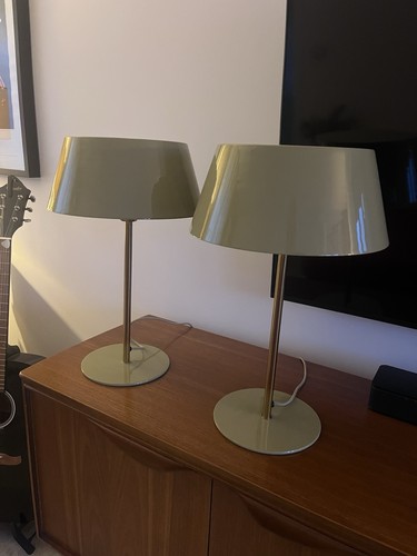 Pair mid century sage - pair,