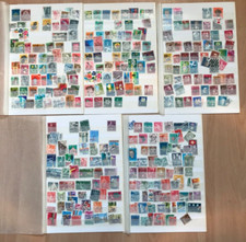 Old album / stockbook pages