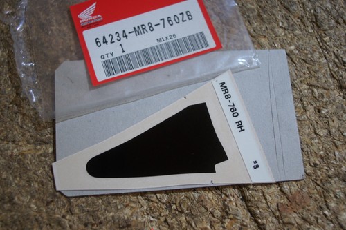 Honda genuine vfr400 - 92, rh