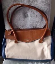 Fiorelli Mix Shoulder Bag RRP£65 ,Blue,Tan & Cream. New No Tags