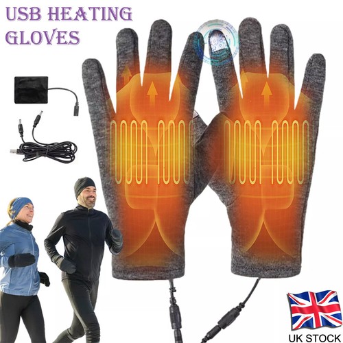 Winter electric heated gloves - electric,