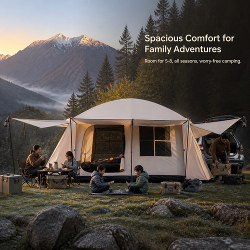 Outdoor ridge tent double - outdoor,