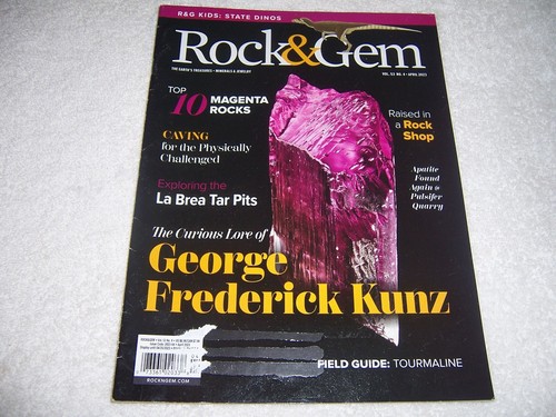 Rock gem magazine april - &,
