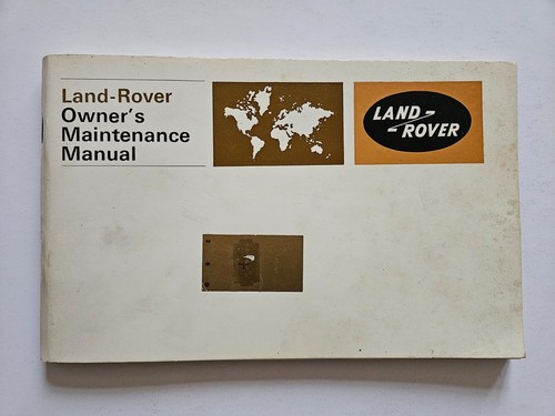 Land rover series iia owners - rover,