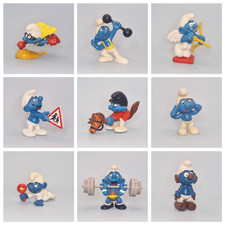 Vintage Smurf Figures - Peyo -