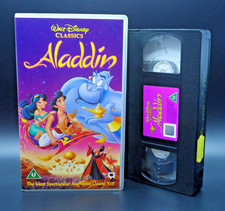 Aladdin VHS Video Tape