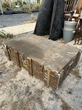 Large British military Detonator Fuze Crate 1980s Army Surplus Fantastic Storage