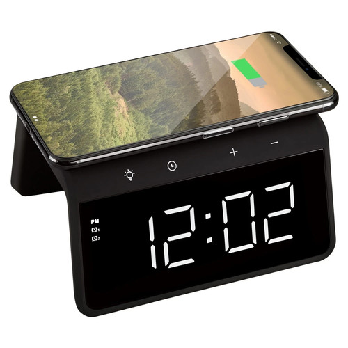 Avo alarm clock qi wireless - alarm,