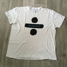 Ed Sheeran Divide White Cotton T-shirt - Size 2XL