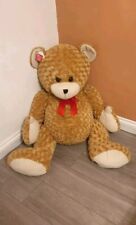 EXTRA LARGE RUSS BROWN TEDDY BEAR SOFT PLUSH COLLECTIBLE 110CM x 60CM 43" x 23"