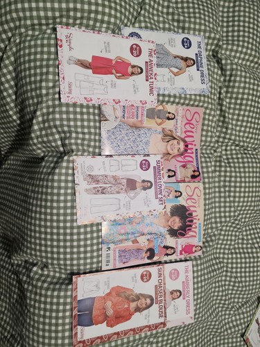 Sewing magazines plus 5 - x2,