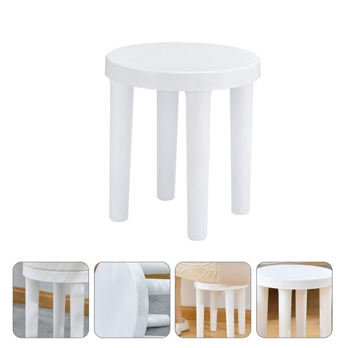Plastic small low stool - plastic,