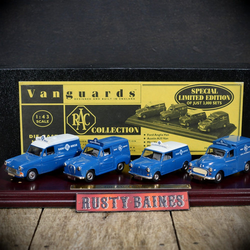 Lledo vanguards rac vans - rac,