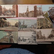 OLD POSTCARD  HOBART SYDNEY