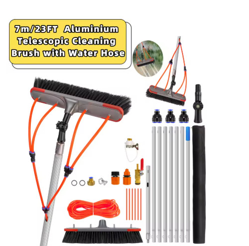 Water fed window cleaning - water,