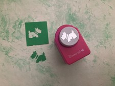 Rare Dovecraft Card Craft Punch Cutter - Terrier Dog