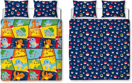 Pokemon official double duvet - official,