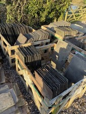reclaimed roofing slates (Burlington Blue/grey) 22x12x 17 Pcs 