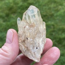 Natural Citrine Point Cluster