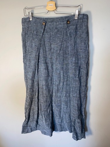 Poetry linen skirt size - linen,