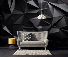 GEOMETRIC BLACK  3D Photo