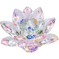 Crystal Lotus Flower Ornament